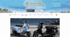 Desktop Screenshot of corsicabikes.com